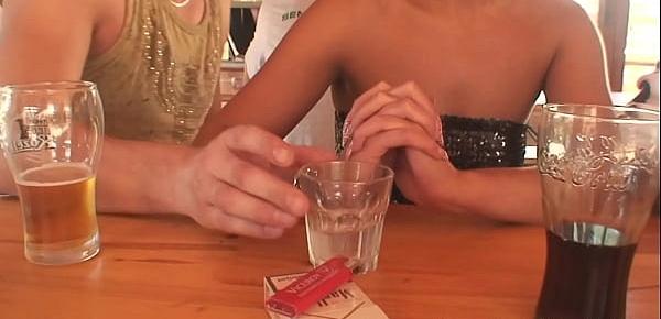 Her old mommy is used by two big-cocked dudes